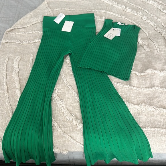 BNWT A.L.C Astrid pant and Eden Top SET - Picture 3 of 4